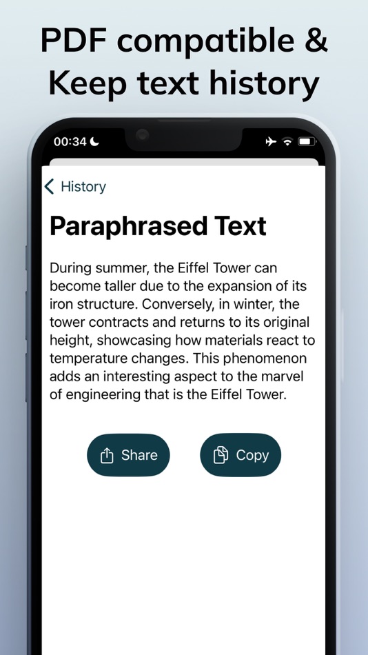 #6. Paraphrase Tool - Rewrite (iOS) 由: DAMIEN, NATHANAEL ELLEDGE