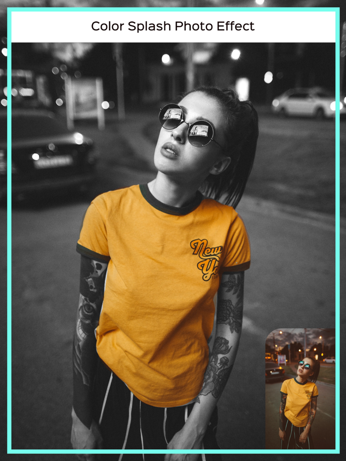 Color Splash Photo Effect