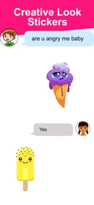 Ice Cream Emoji Stickers! screenshot #4 for iPhone
