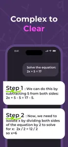 Brainiac: AI Homework Tutor screenshot #1 for iPhone