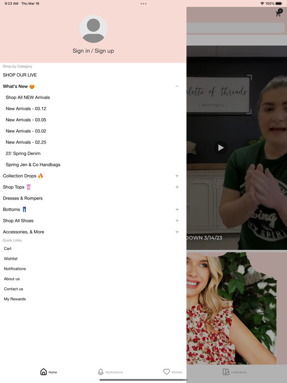Screenshot #5 pour Palette of Threads Boutique