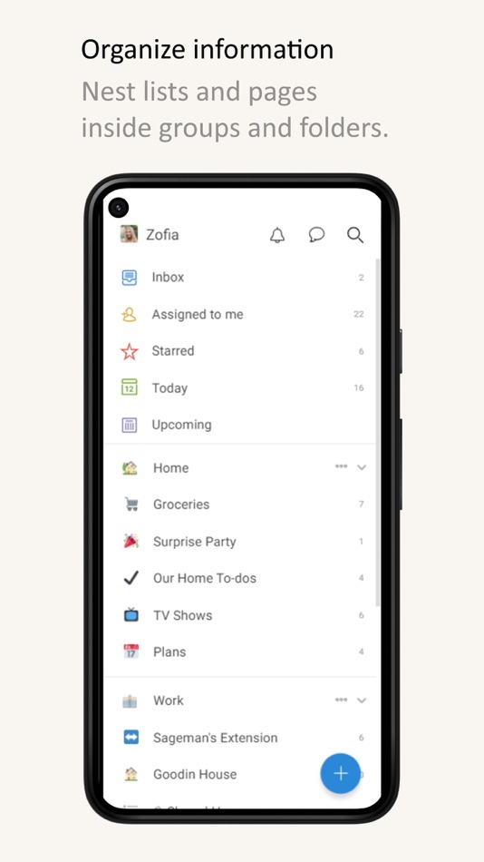 #1. OhYeah - tasks, notes, wikis (iOS) 由: Marvin Simon