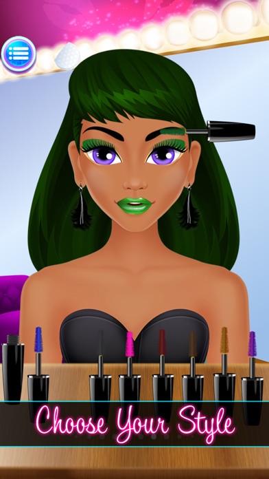 Screenshot #2 pour Makeup Game Make Up Stylist 2