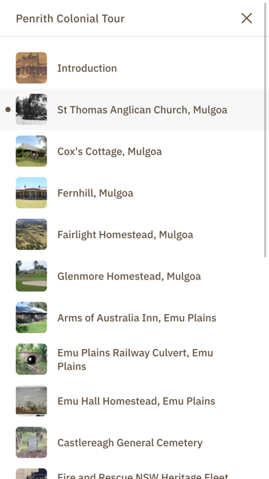 Heritage of Western Sydney Screenshot