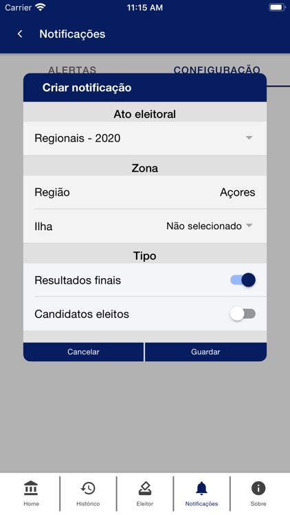 Eleições Açores screenshot-5
