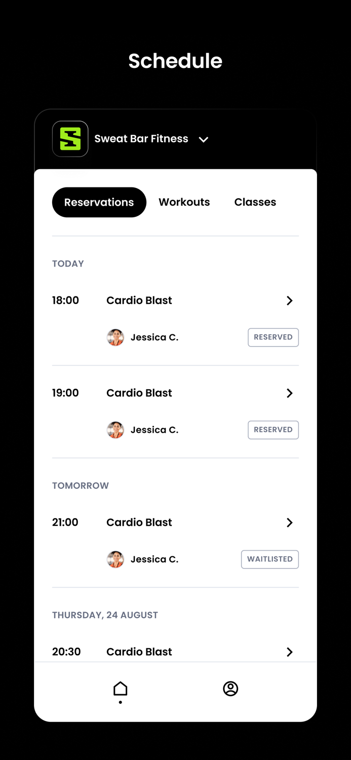 Sweat Bar Fitness PA