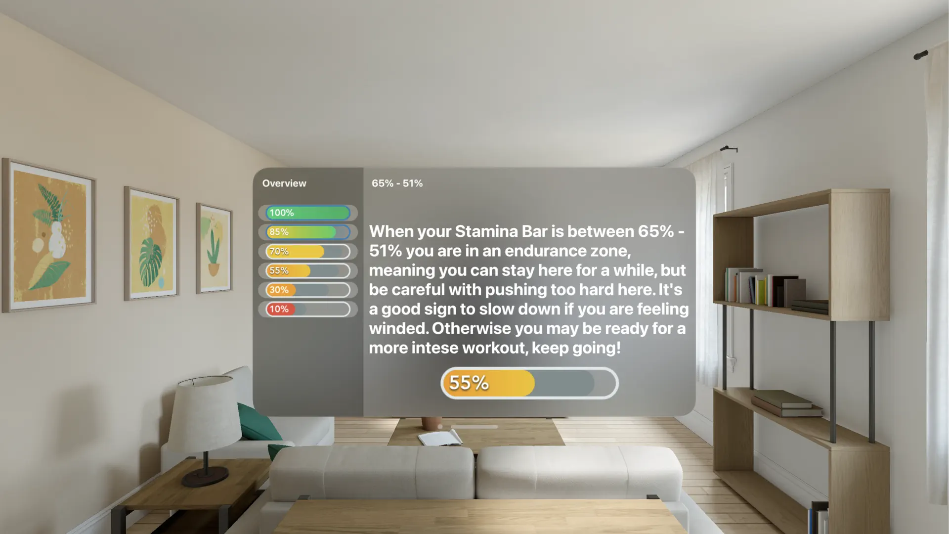Stamina Bar Spatial screenshot 4