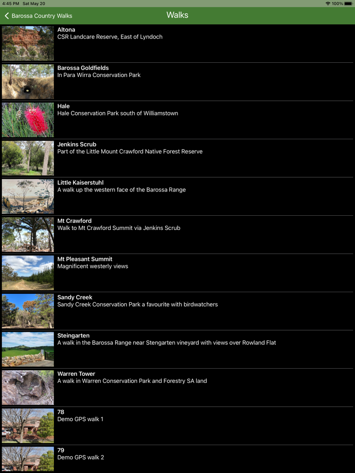 Barossa Country Walks