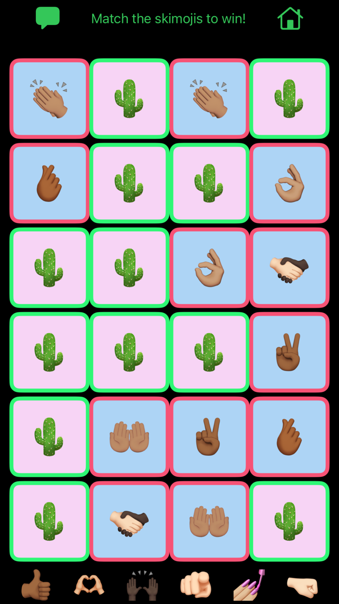 Skimoji Emoji 100 Skin Colors