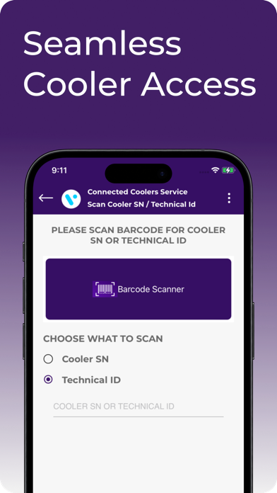 Screenshot 3 of Connected Coolers Service App