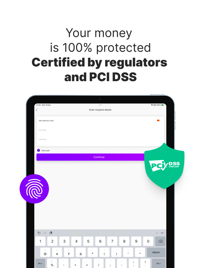 Profee money transfers online