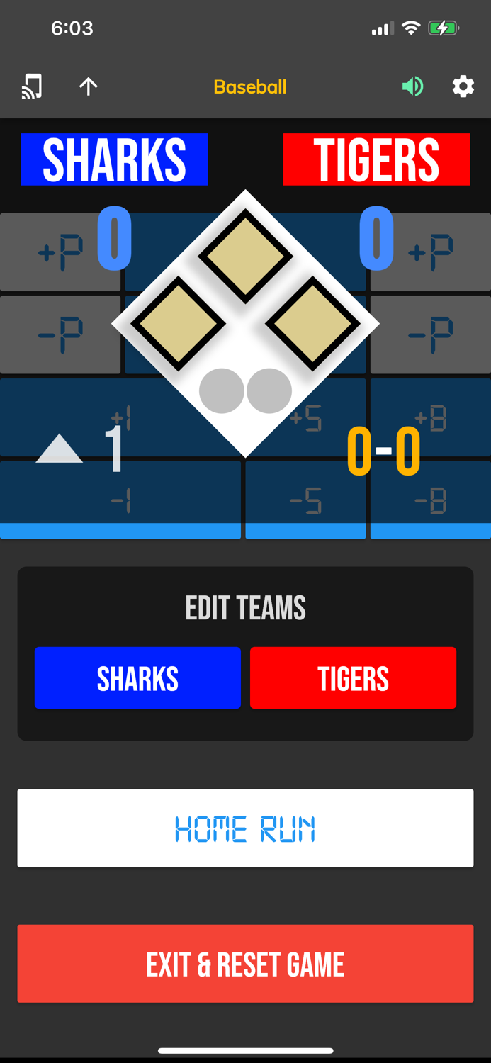 BT Baseball Controller