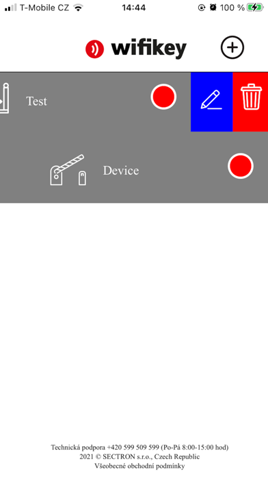 SECTRON WiFi Key Screenshot
