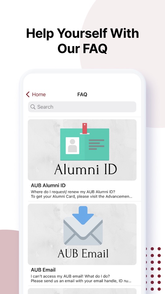 #3. AUB Alumni App (iOS) 由: American University of Beirut