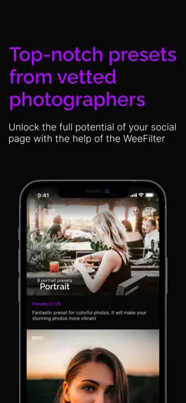 Game screenshot Photo Presets - WeeFilter hack