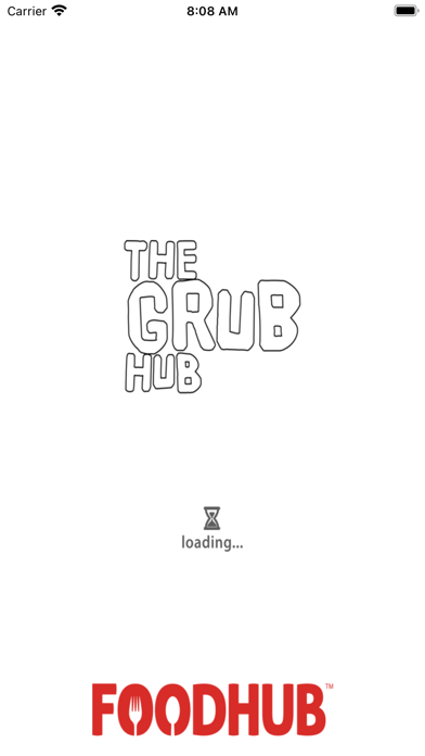 The Grub Hub Screenshot
