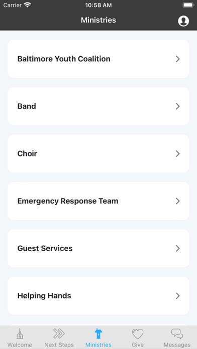 Rosedale Baptist Church Screenshot