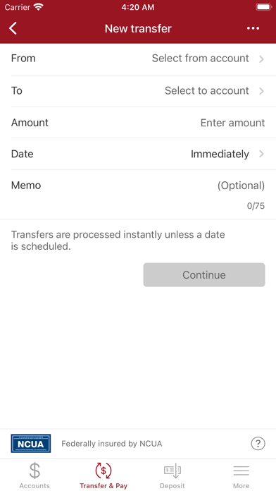 MIAMI FIREFIGHTERS FCU Screenshot