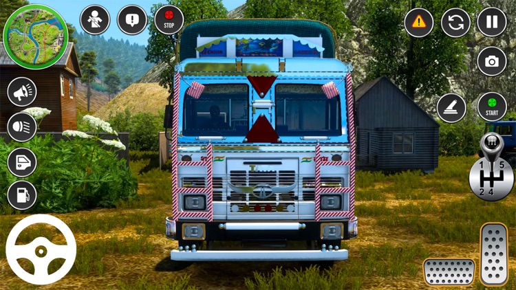 Indian Truck Driving Game Sim screenshot-5