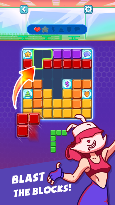 Boxbun Blast Block Adventure Screenshot