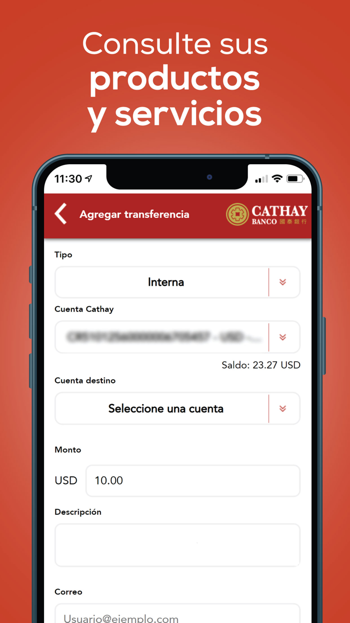 Cathay Banca Móvil