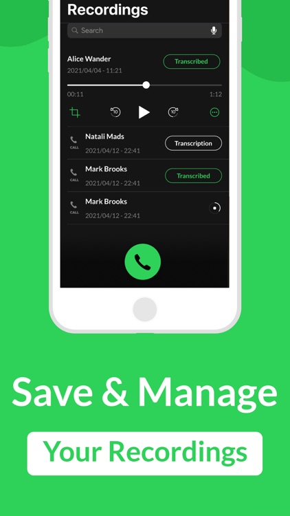 Call Recorder for iPhone. screenshot-3