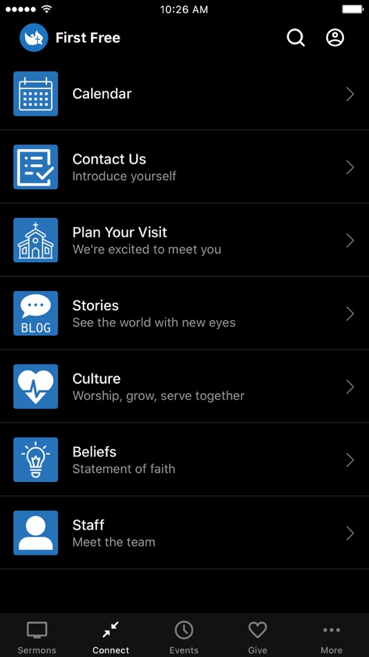 #2. First Free Rockford (iOS) 来自: First Evangelical Free Church Inc