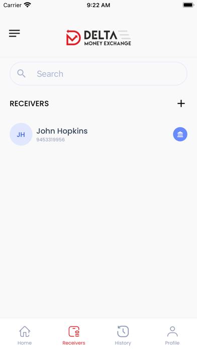 Delta Money Exchange Screenshot
