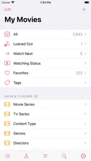 moviebuddy: movie & tv tracker iphone screenshot 3