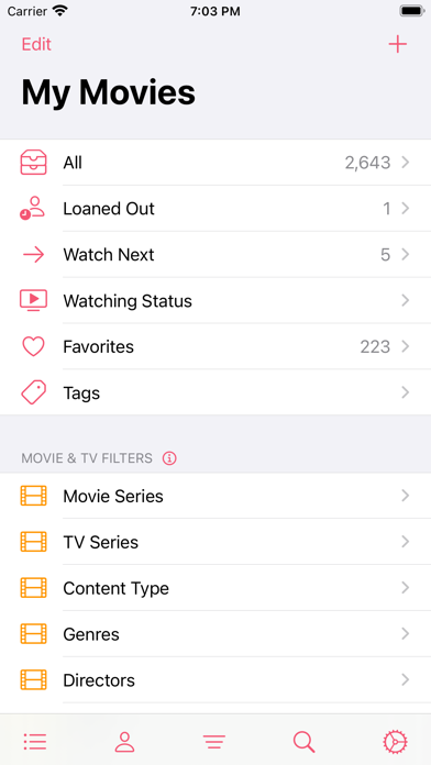 MovieBuddy: Movie & TV Tracker Screenshot