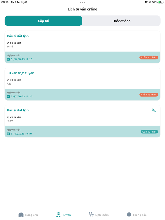 My iCare iPad screenshot 3 - Medical app