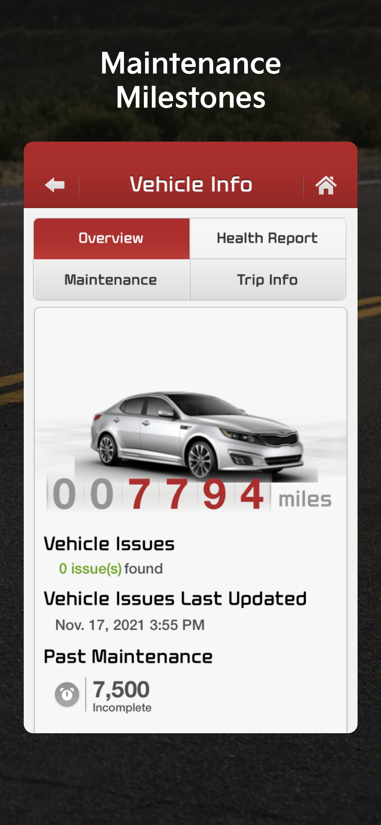 Kia eServices screenshot 5