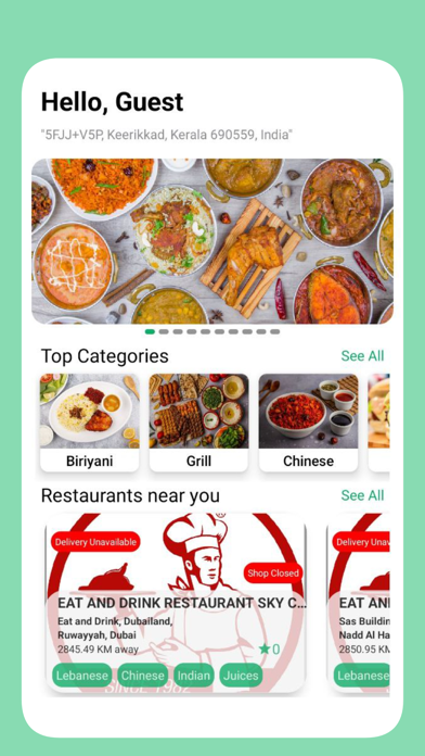 Eat and Drink Screenshot