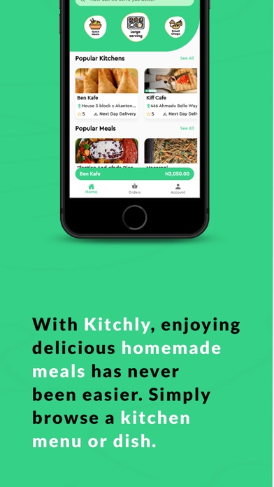 Kitchly-Homemade Food Delivery Screenshot
