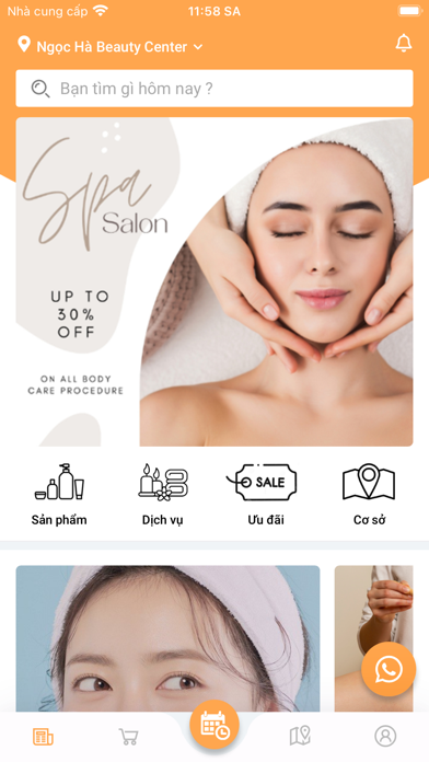 Ngọc Hà Beauty Center Screenshot