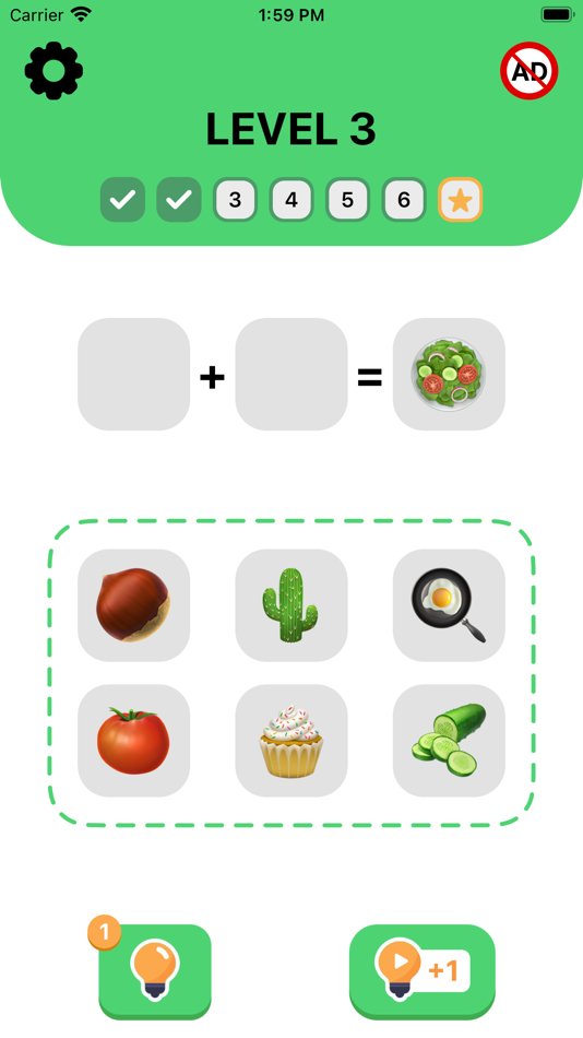 #2. Emoji Puzzle: Match Game, Quiz (iOS) By: Igor Shapkin