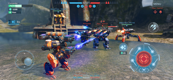 War Robots Multiplayer Battles