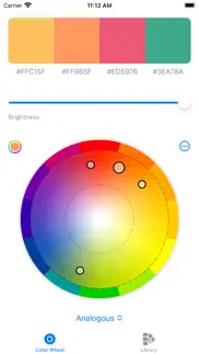 color scheme & wheel iphone screenshot 1