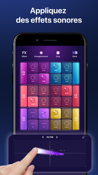 Screenshot #3 pour Beat Looper Pro - Music Maker