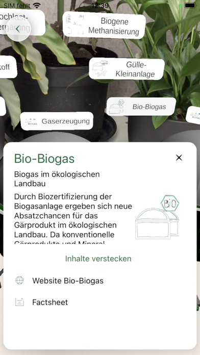 Zukunft Biogas Screenshot