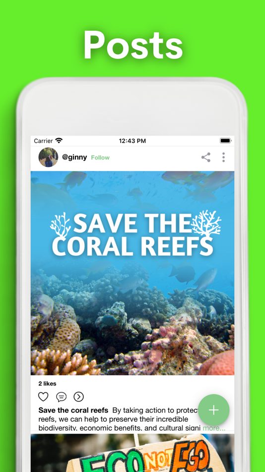 #1. EcoSocial - environmental hub (iOS) 由: Loco Project Pty Ltd