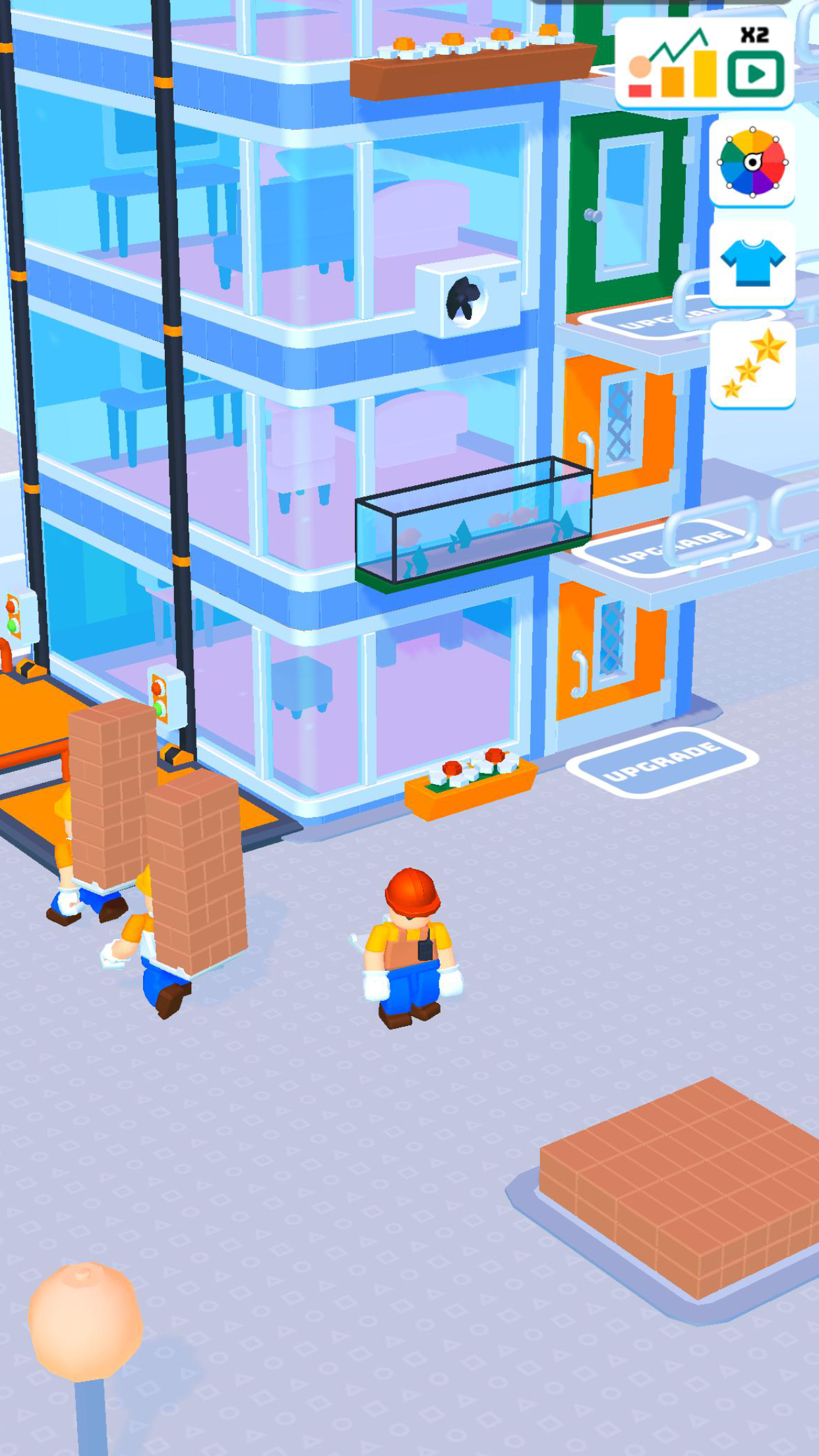 Super Hero Hotel: Build Tower