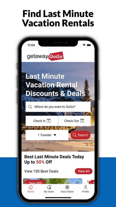 getawayGoGo – Vacation Rentals Screenshot