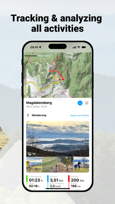 bergfex: hiking & tracking Screenshot