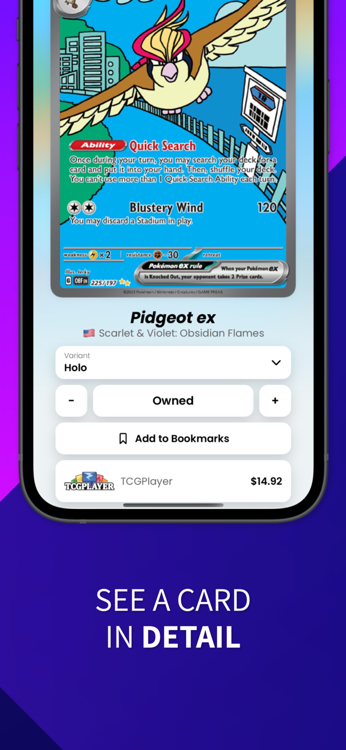 Dex - for Pokémon TCG