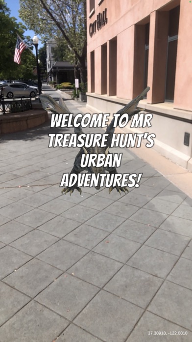 Mr Treasure Hunt AR Experience Screenshot
