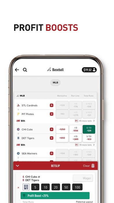 betJACK - Ohio's Sportsbook Screenshot