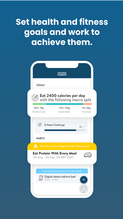 The SwissCoach Screenshot