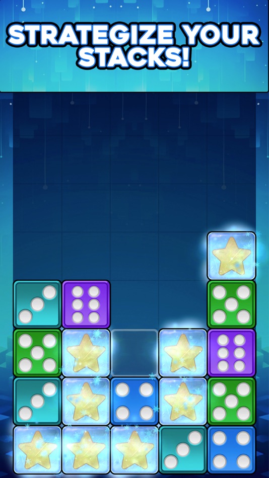 #2. Dice Drop (iOS) By: TinyRex Games Inc
