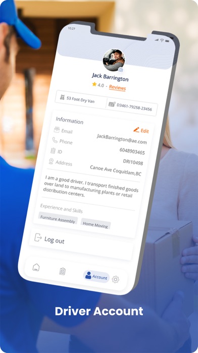 it's here: Driver App Screenshot